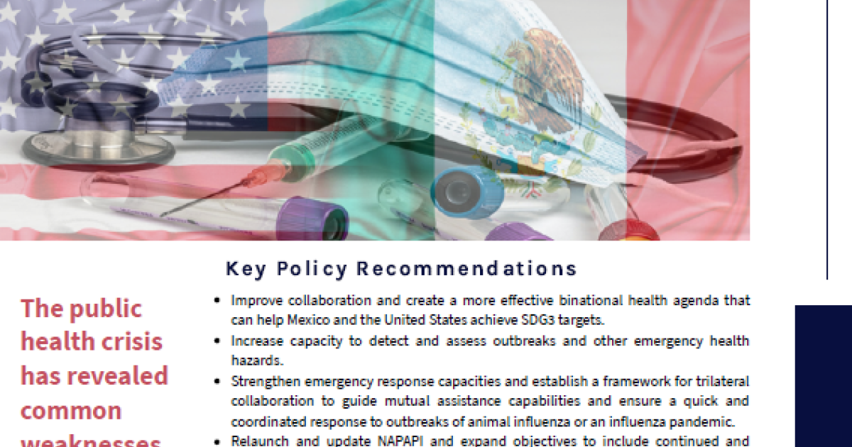 Time to Relaunch the US-Mexico Health Agenda | Wilson Center